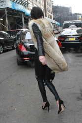 Kendall Jenner - Leaving the Trump Hotel in New York City (2015.02.12.) (8xHQ) 02MuQAFK