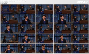 Ginnifer Goodwin - Late Night with Seth Meyers - 3-5-15