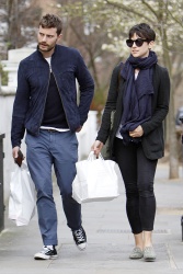Jamie Dornan - Out and about with Amelia Warner in London - April 1, 2015 - 14xHQ Bi0ZHIp3