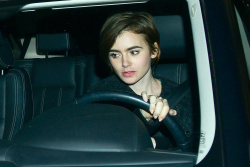 Lily Collins - Leaving the Sunset Marquis Hotel in West Hollywood - February 26, 2015 (7xHQ) DZ9bIyjE