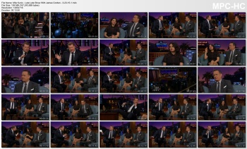 Mila Kunis - Late Late Show With James Corden - 3-23-15