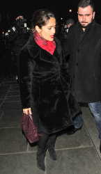Salma Hayek - Salma Hayek and Penelope Cruz - at Scott's restaurant in London, England - February 11, 2015 (64xHQ) PqBza70X