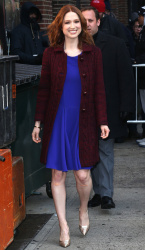 Ellie Kemper - at the Late Show with David Letterman in NYC - February 24, 2015 (18xHQ) VPl53ZGS