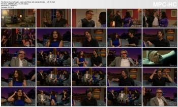 Salma Hayek - Late Late Show with James Corden - 4-5-16