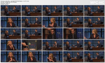 Kelly Ripa - Late Night With Seth Meyers - 3-2-15