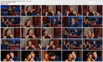 Eva Longoria - Late Show With Stephen Colbert - 2-16-16