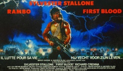 Sylvester Stallone - Промо стиль и постер к фильму "Rambo: First Blood (Рэмбо: Первая кровь)", 1982 (27хHQ) OOPJFRB1
