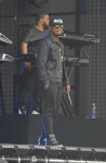 Ne-Yo rehearsing at Jimmy Kimmel Live! 29/01/15