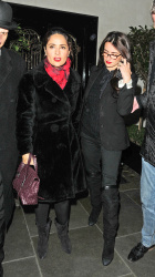 Salma Hayek - Salma Hayek and Penelope Cruz - at Scott's restaurant in London, England - February 11, 2015 (64xHQ) WiJyq4ak