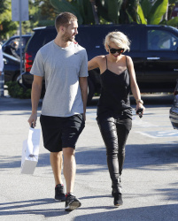 Calvin Harris and Rita Ora - out and about in Los Angeles - September 18, 2013 - 16xHQ Y6qVPhgQ